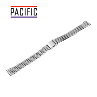 BRANSOLETA STALOWA SLIM - MODEL 41 - 31 - SREBRNY - 14mm