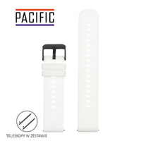 PASEK U27 - 22/BL - BIAŁY / CZARNY - 20mm