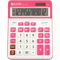 KALKULATOR ELEVEN CDC120WH-RD