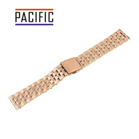 BRANSOLETA - SOLID - MB 07 - 33 - RÓŻOWY ZŁOTY - 22mm