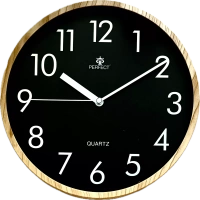 ZEGAR ŚCIENNY 7125W BRĄZ