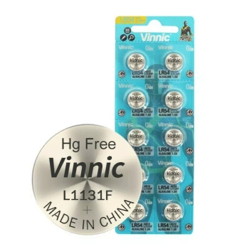 Bateria Alkaliczna Vinnic AG10 / L1131