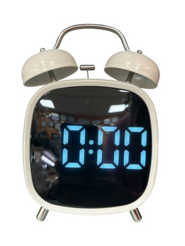 BUDZIK ELEKTRONICZNY GH8032 BIAŁY