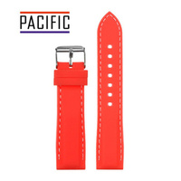 PASEK U20 - 6.22 - CZERWONY / BIAŁA NIĆ - 26mm