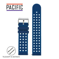 PASEK U12 - 5.22 - GRANATOWY / BIAŁY - 20MM