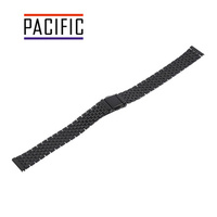 BRANSOLETA STALOWA SLIM - MODEL 41 - 1 - CZARNY - 14mm