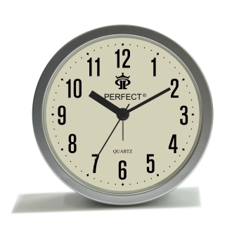 BUDZIK KWARCOWY FX-026 SREBRNY