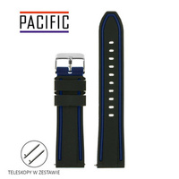 PASEK U14 - 1.5 - CZARNY / GRANATOWY - 20MM