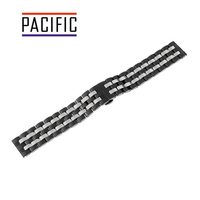 BRANSOLETA - SOLID ZAP. MOT. - MB 52 - 1/31 - CZARNY / SREBRNY - 20mm