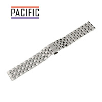 BRANSOLETA - SOLID ZAP. MOT. - MB 52 - 31 - SREBRNY - 22mm