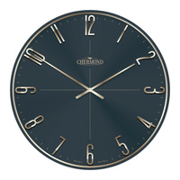 ZEGAR ŚCIENNY Chermond 1768.062 CZARNA TARCZA