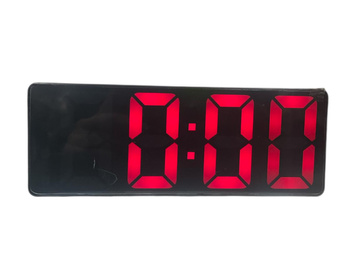 BUDZIK ELEKTRONICZNY GH0712L CZERWONY