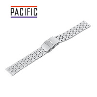 BRANSOLETA - STALOWA HQ - MB 102 - 31 - SREBRNY - 14mm