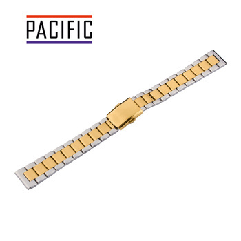 BRANSOLETA - SOLID - MB 05 - 31/30 - SREBRNY / ZŁOTY - 12mm