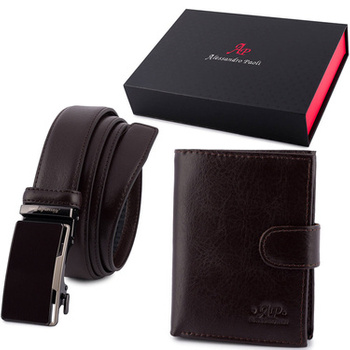 KOMPLET ALESSANDRO - 111 - DARK BROWN