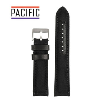 PACIFIC W34 - 1 - CZARNY / CZARNA NIĆ - 22MM