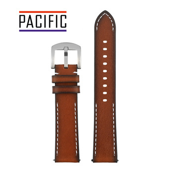 PACIFIC W54L - 3.22 - JASNY BRĄZ / BIAŁA NIĆ - 22MM